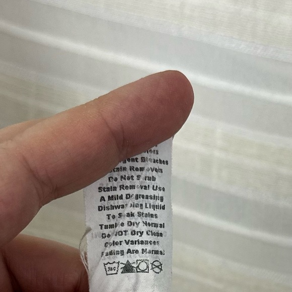 Fresh Produce Striped Semi Sheer Button Down Shirt - Picture 5 of 6